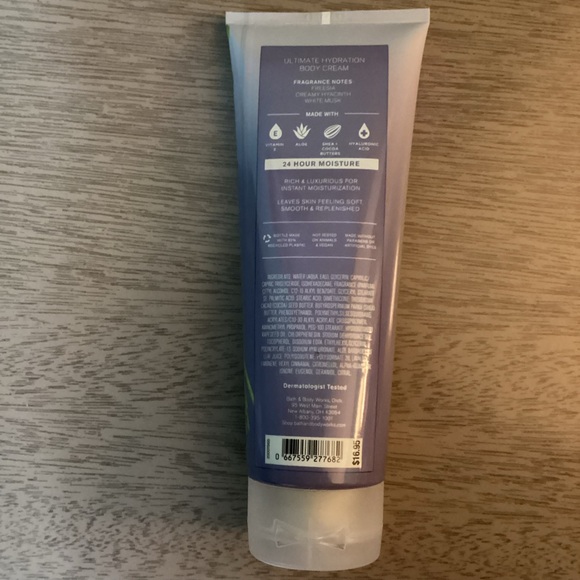 Freesia Bath and Body Works Full Size Body Cream New - Picture 2 of 5